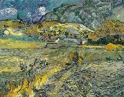 Vincent Van Gogh Landscape at Saint-Remy USA oil painting artist